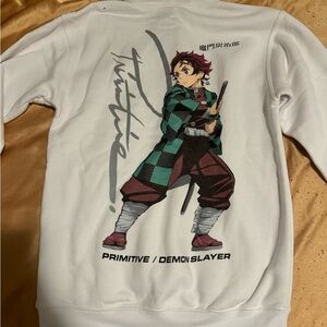 Primitive demon slayer hoodie